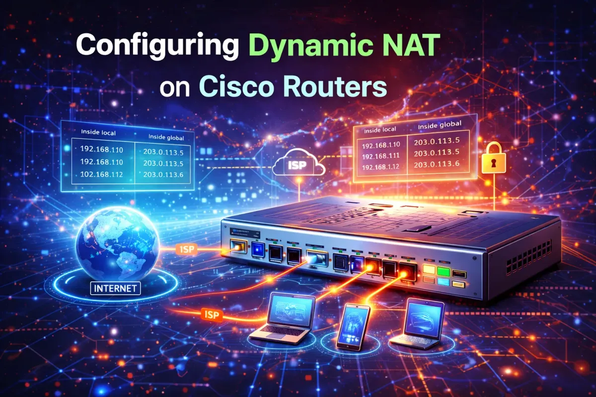 Router Dynamically Configuring Dynamic NAT on Cisco Routers