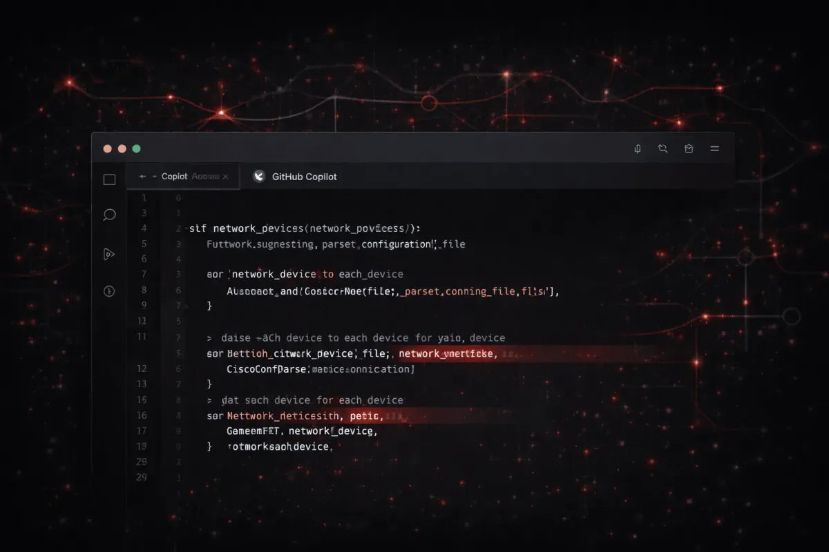 GitHub Copilot for Network Automation: A Practical Guide