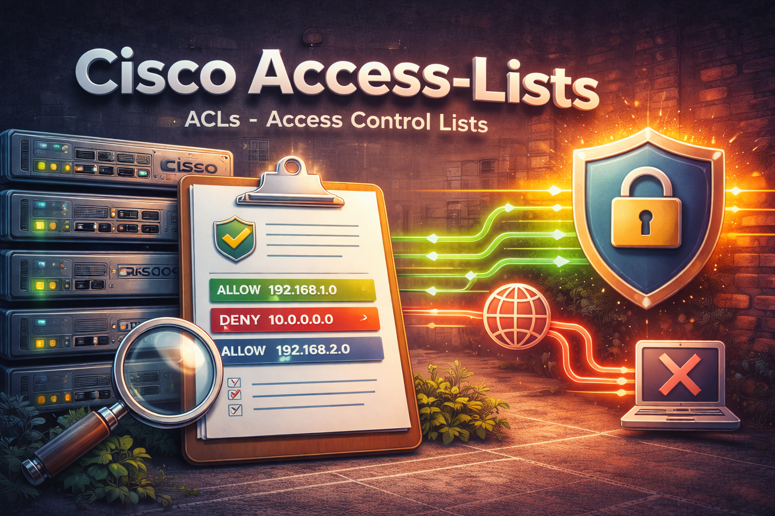 Cisco Access-lists (ACL's - Access Control Lists)