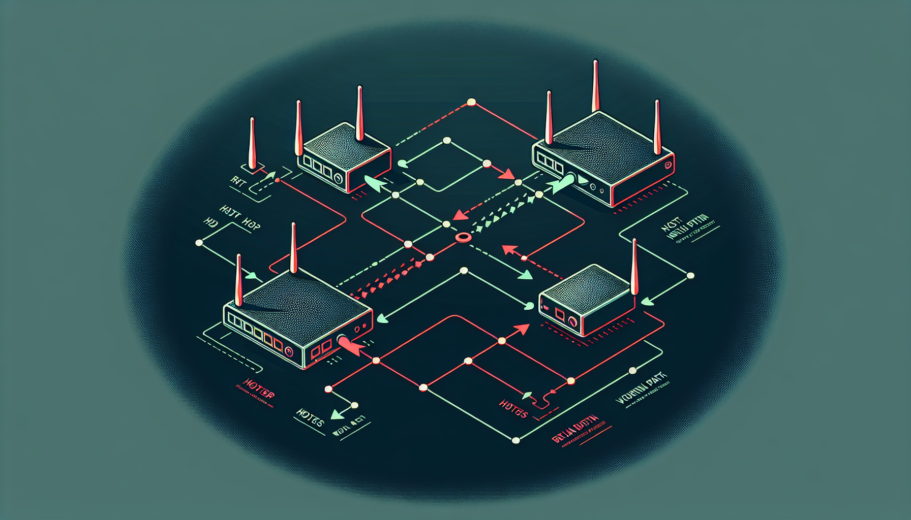 Uni-directional routing issues