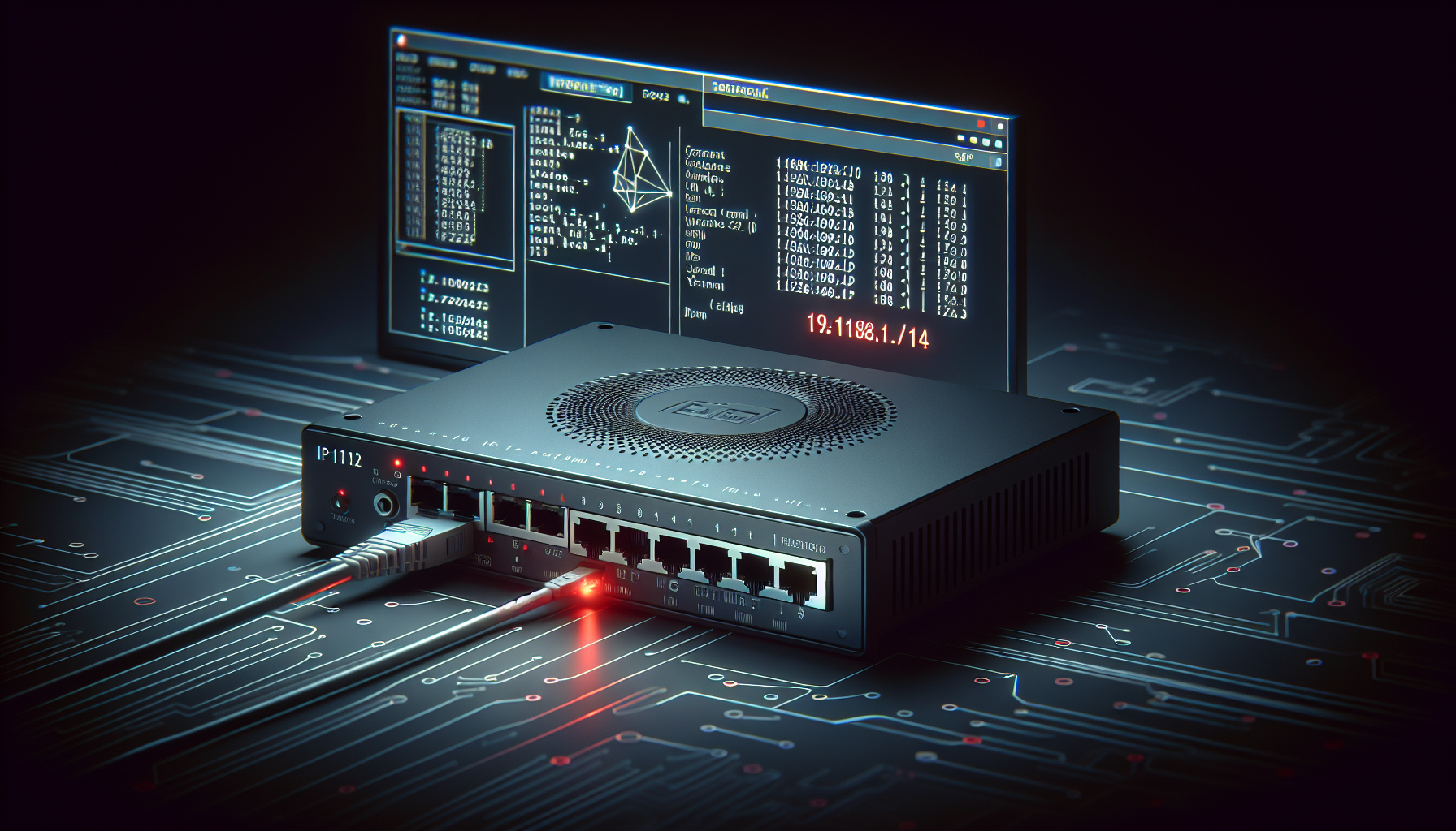Configuring an IP address on a Cisco Device