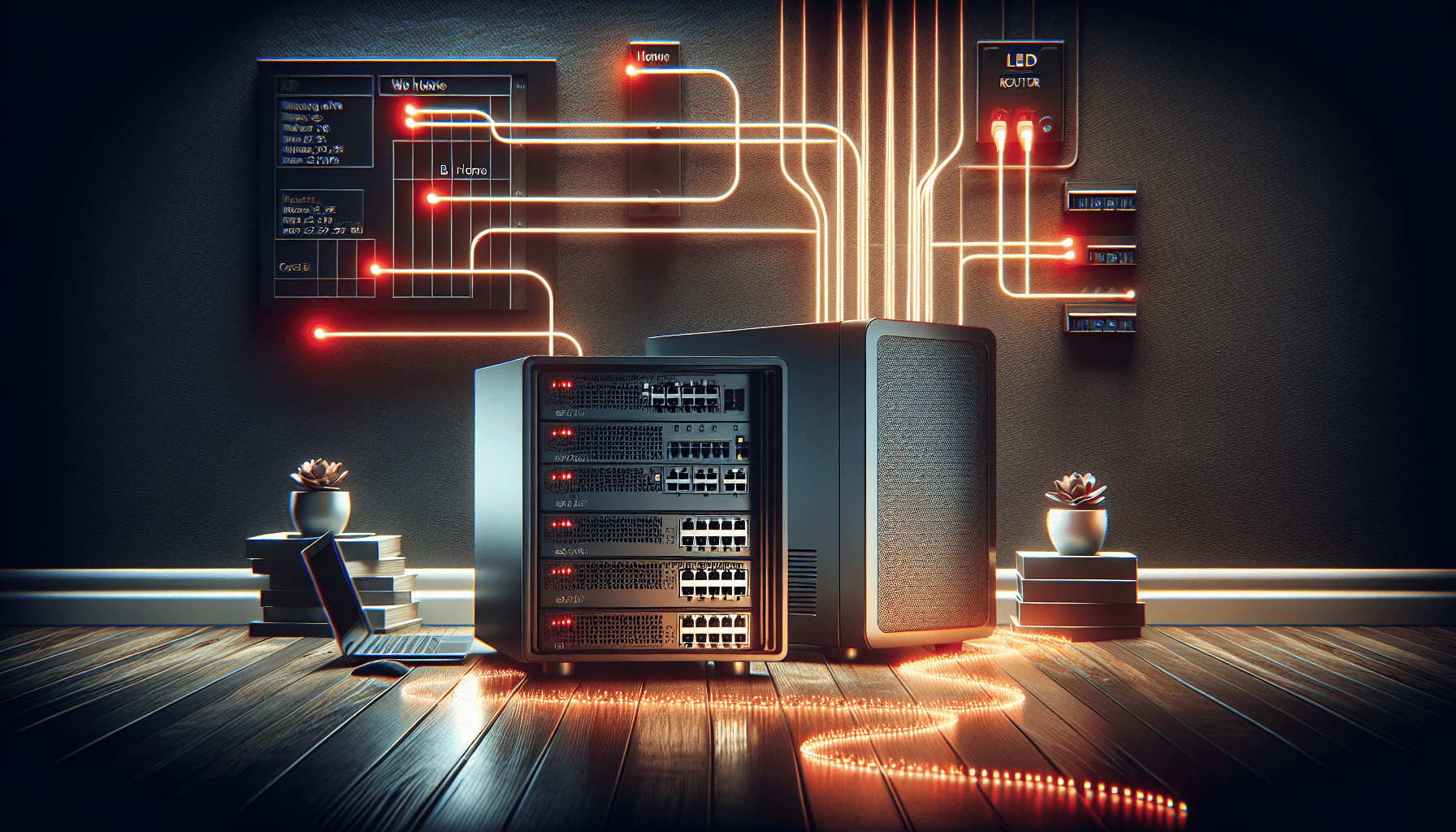 Hosting your own website.