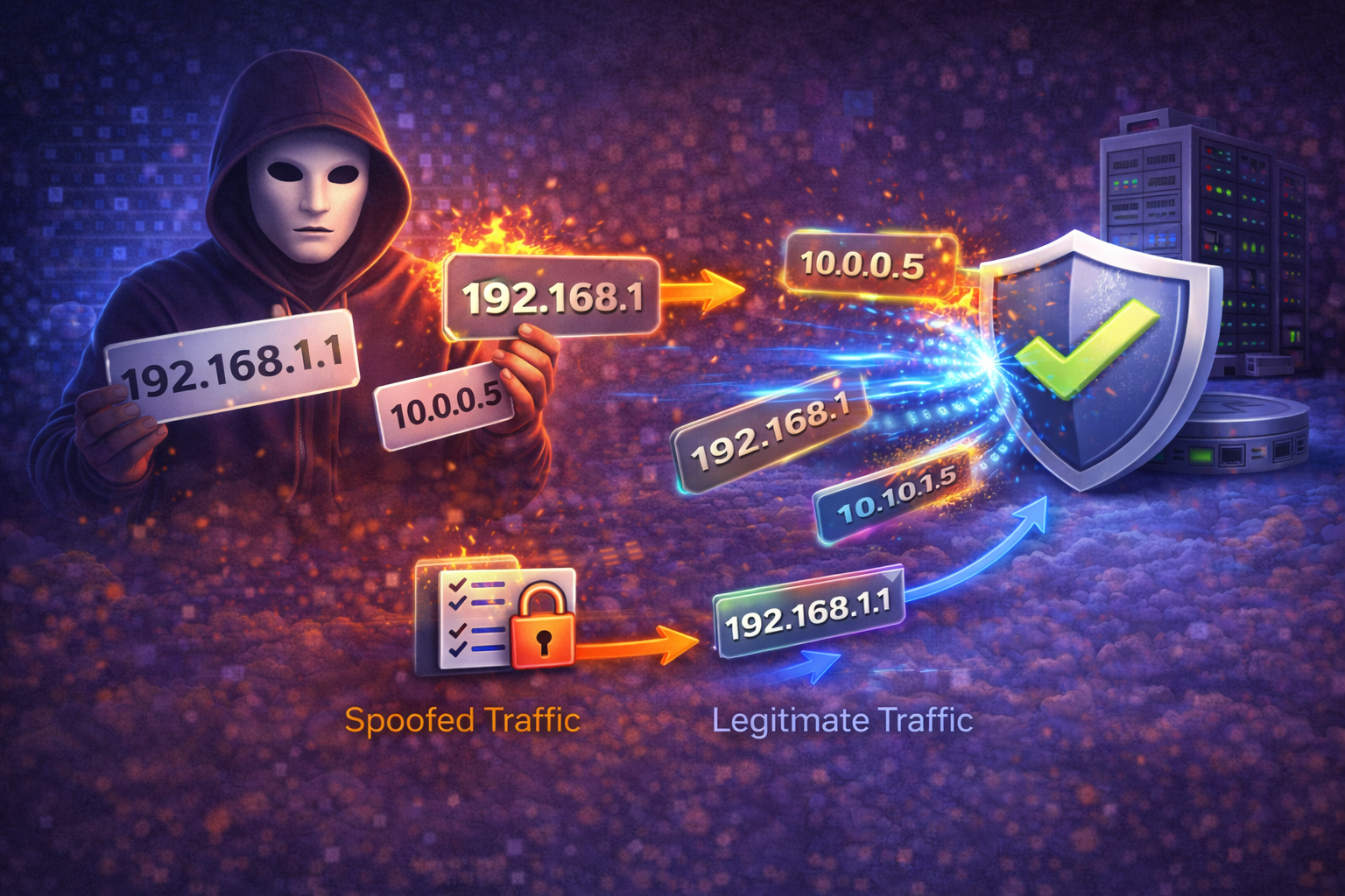 IP Address Spoofing Mitigation with Access Control Lists (ACL)
