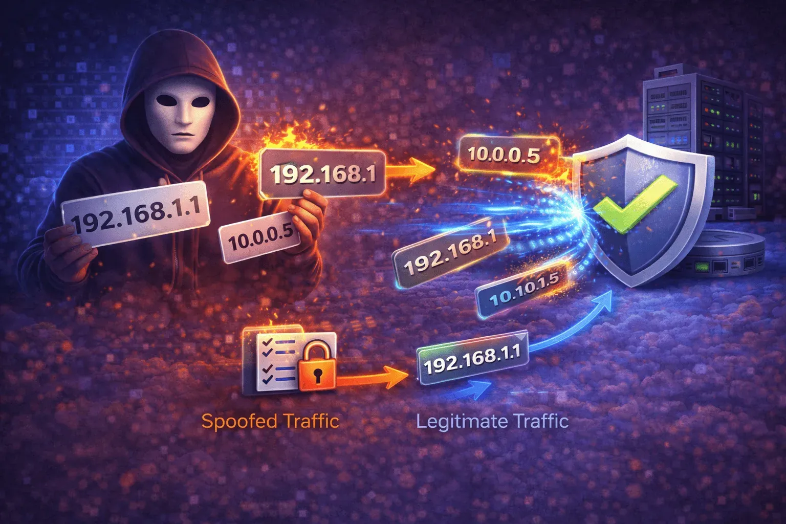 IP Address Spoofing Mitigation with Access Control Lists (ACL)