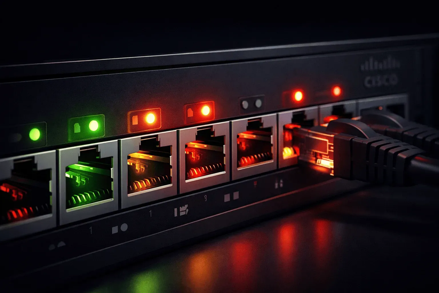 What Do the Lights on a Cisco Device Mean?