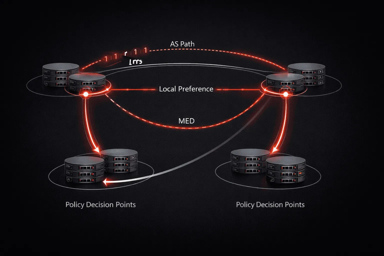 Using Route Maps for Attribute Modification in BGP