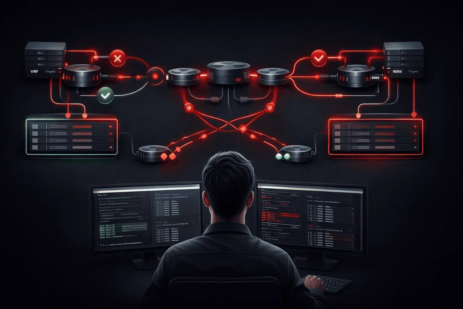 Troubleshooting VRF Routing Issues