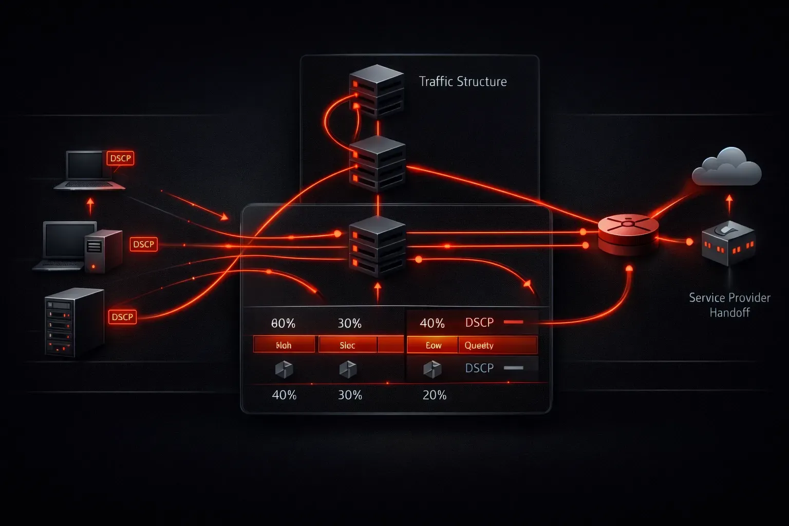 Interpreting Complex QoS Configurations in Cisco Networks