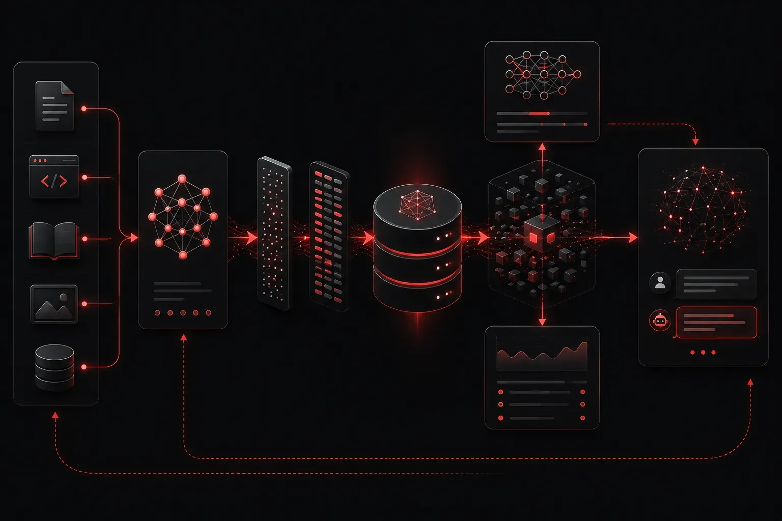 Connecting RAG with Vector Databases and Embeddings
