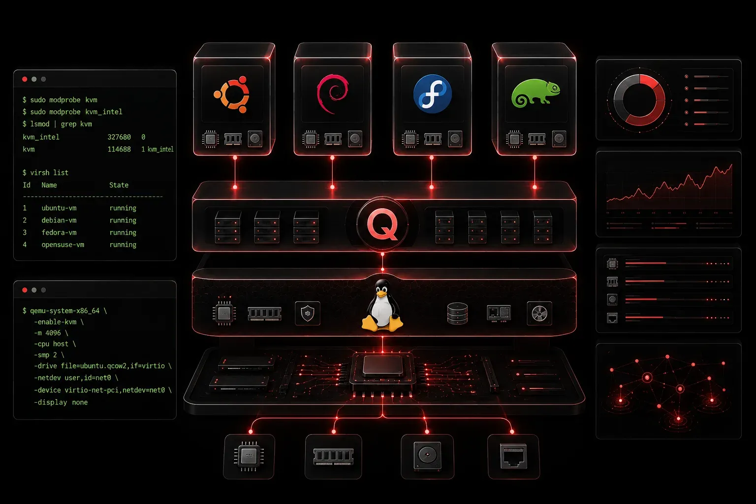 Understanding Linux Hypervisors: QEMU and KVM