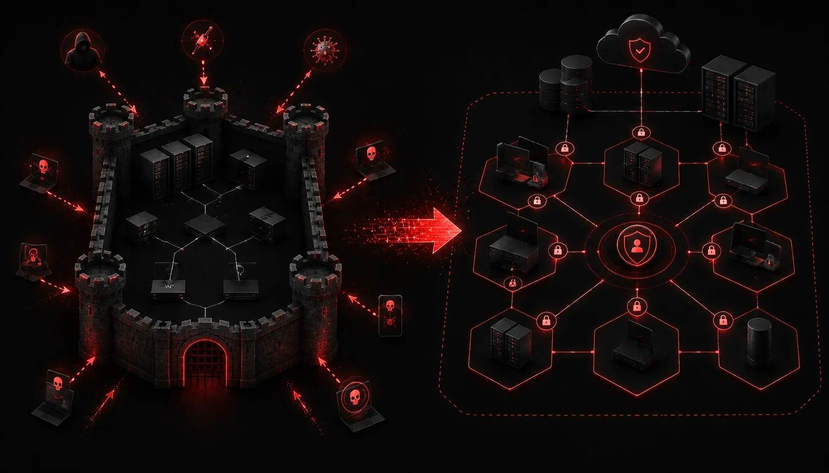 Comparing Traditional and Modern Network Security