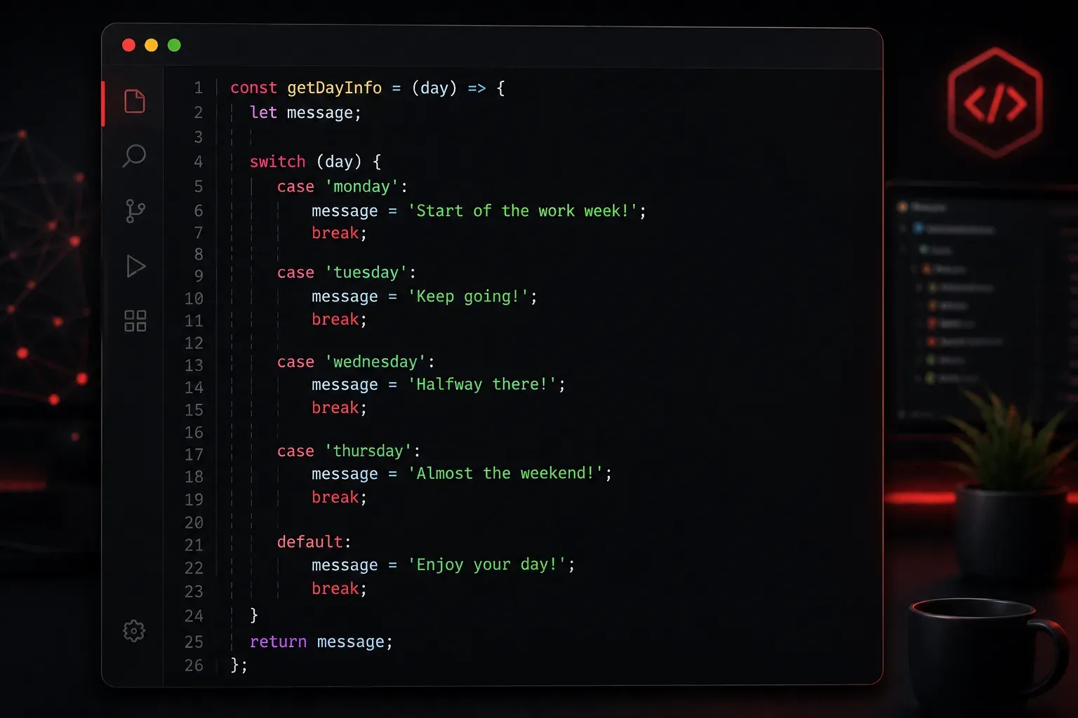 JavaScript Switch Statements