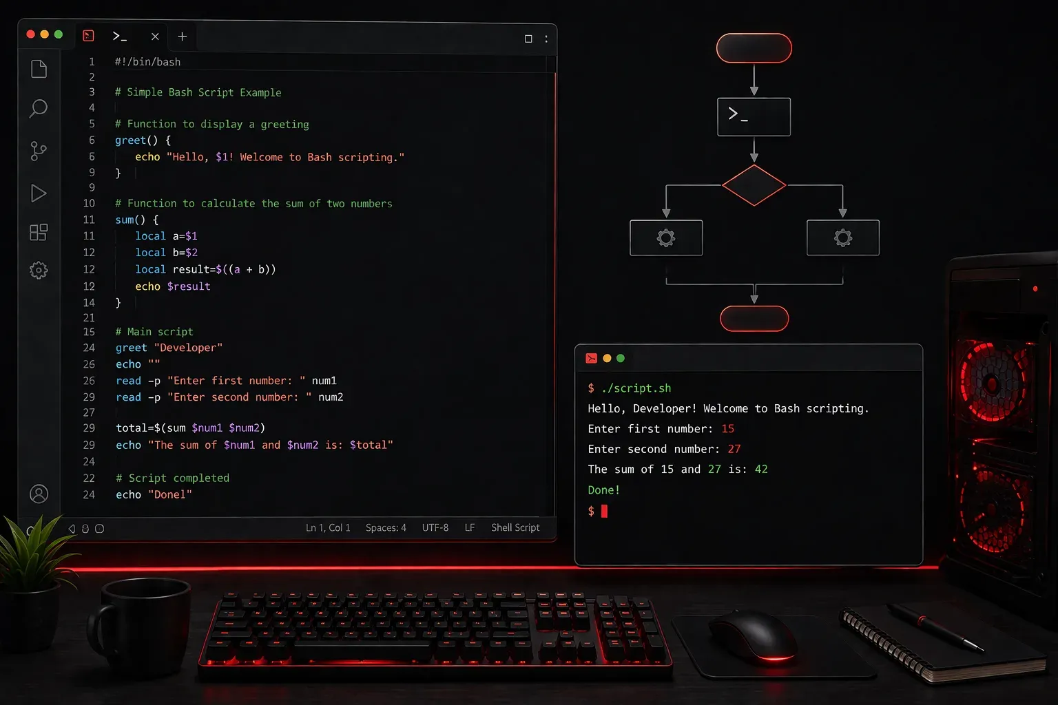 Writing Your First Bash Script