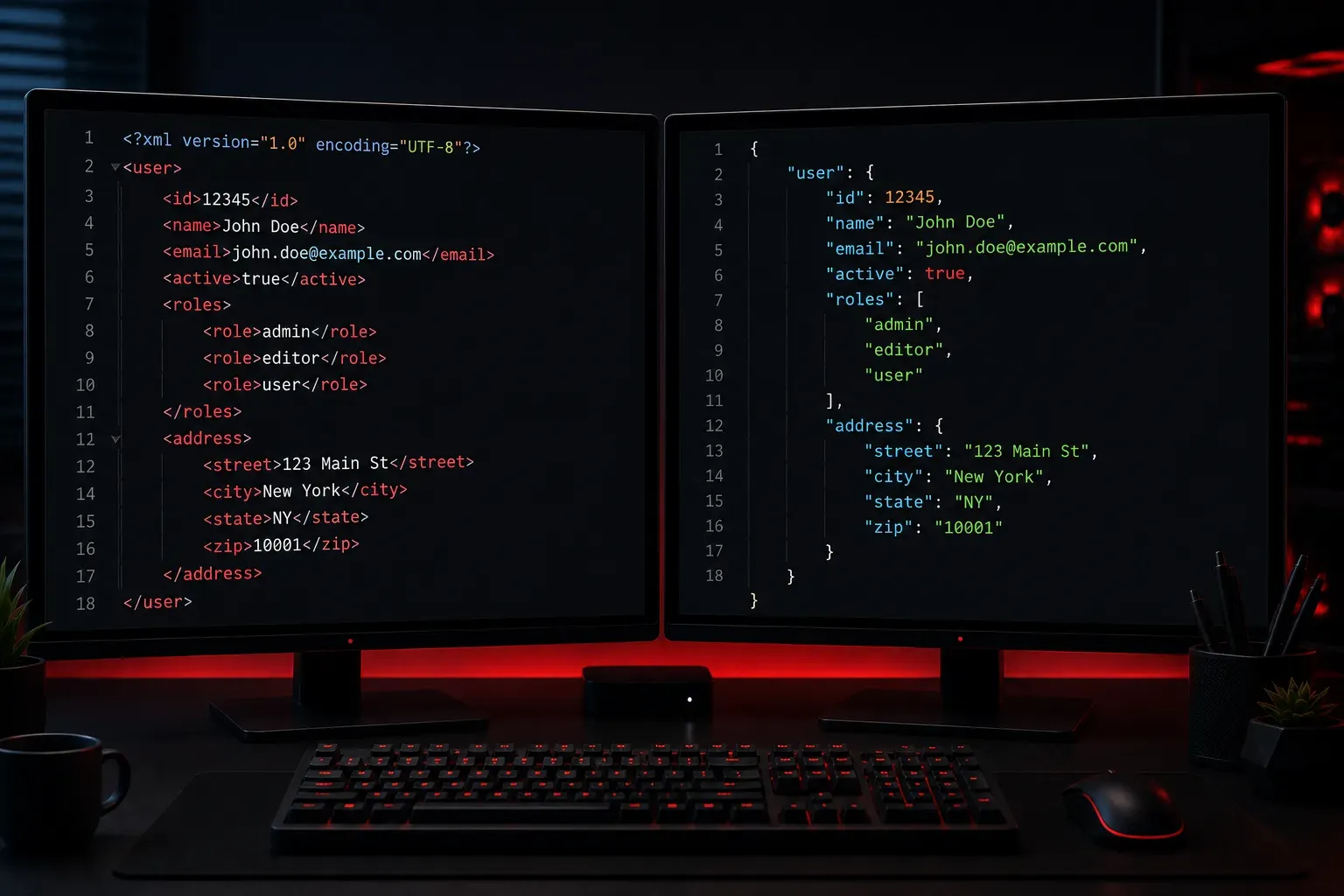 XML vs JSON: Choosing the Right Format