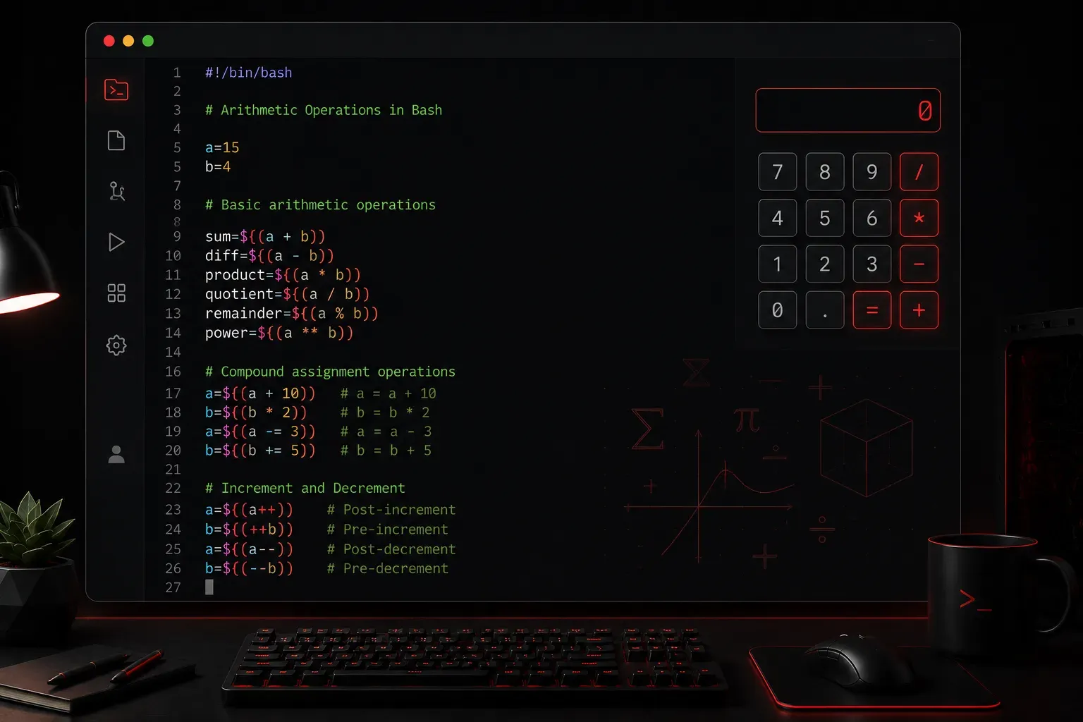 Bash Arithmetic Operations