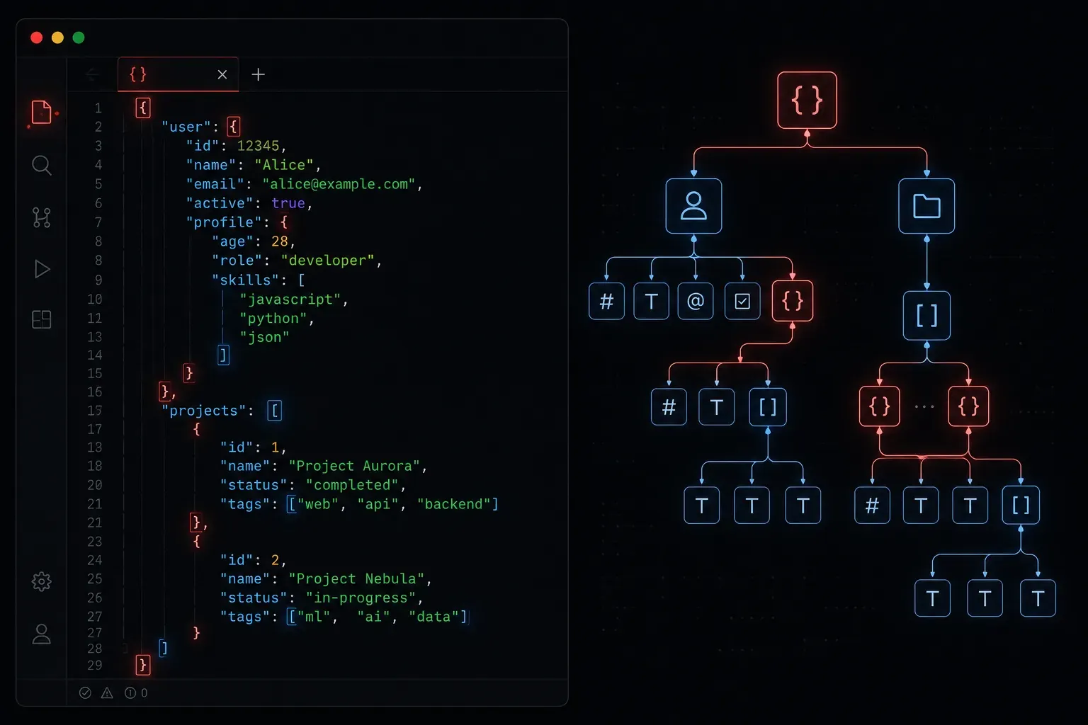 How to Read and Write JSON Manually