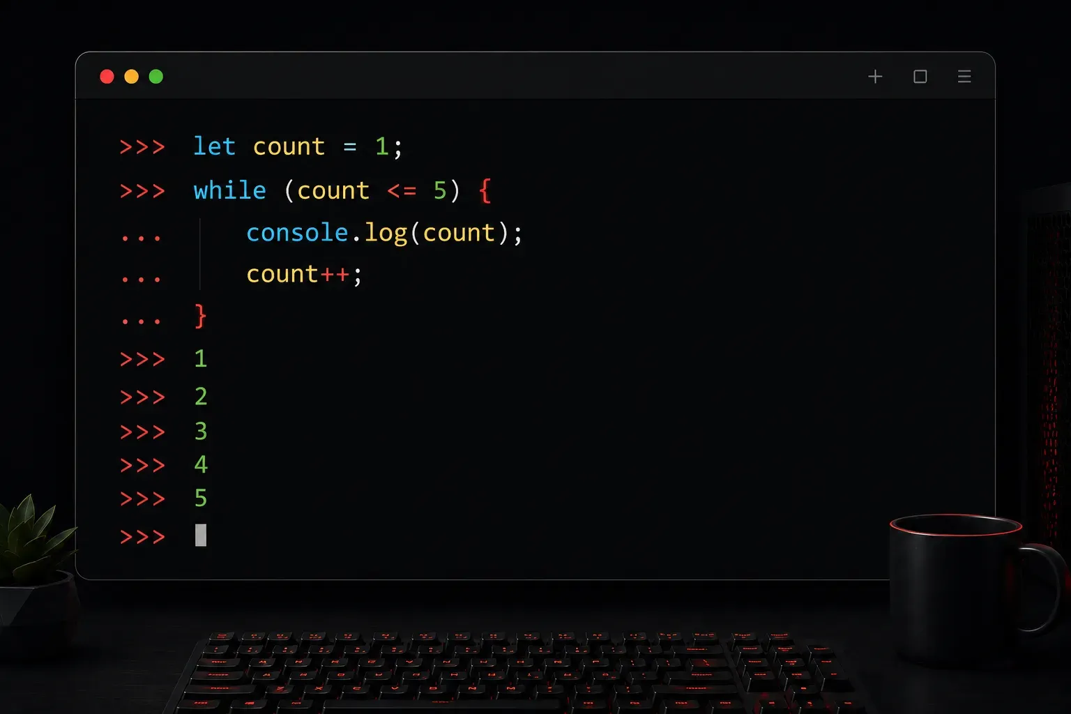 JavaScript While Loops