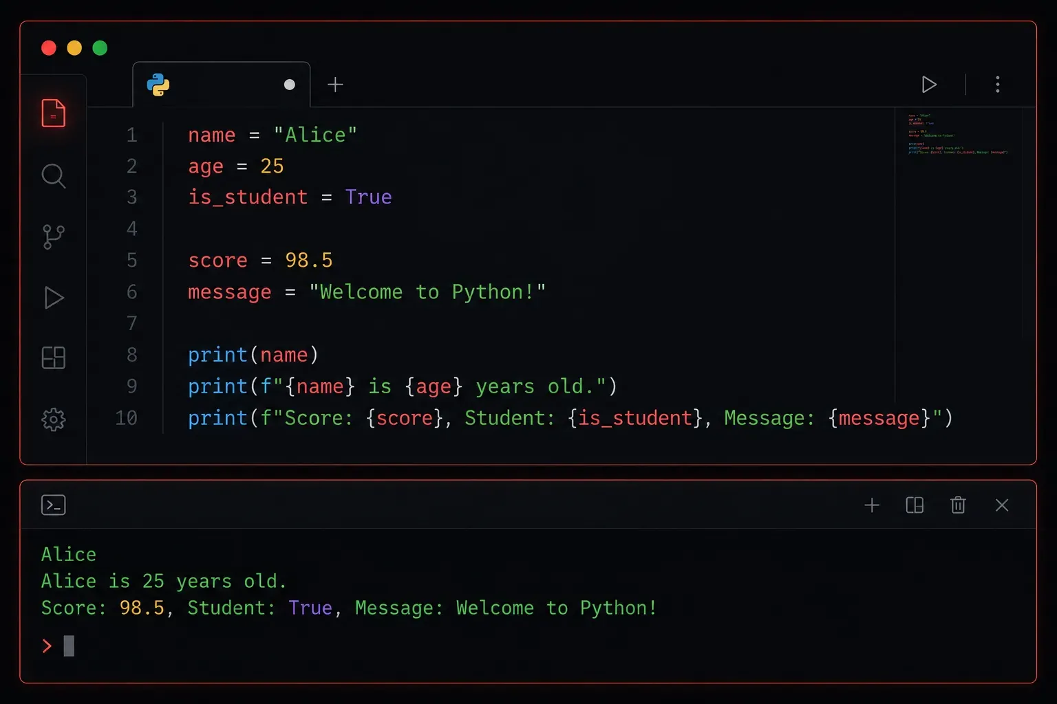 Python Variables: Storing and Using Data