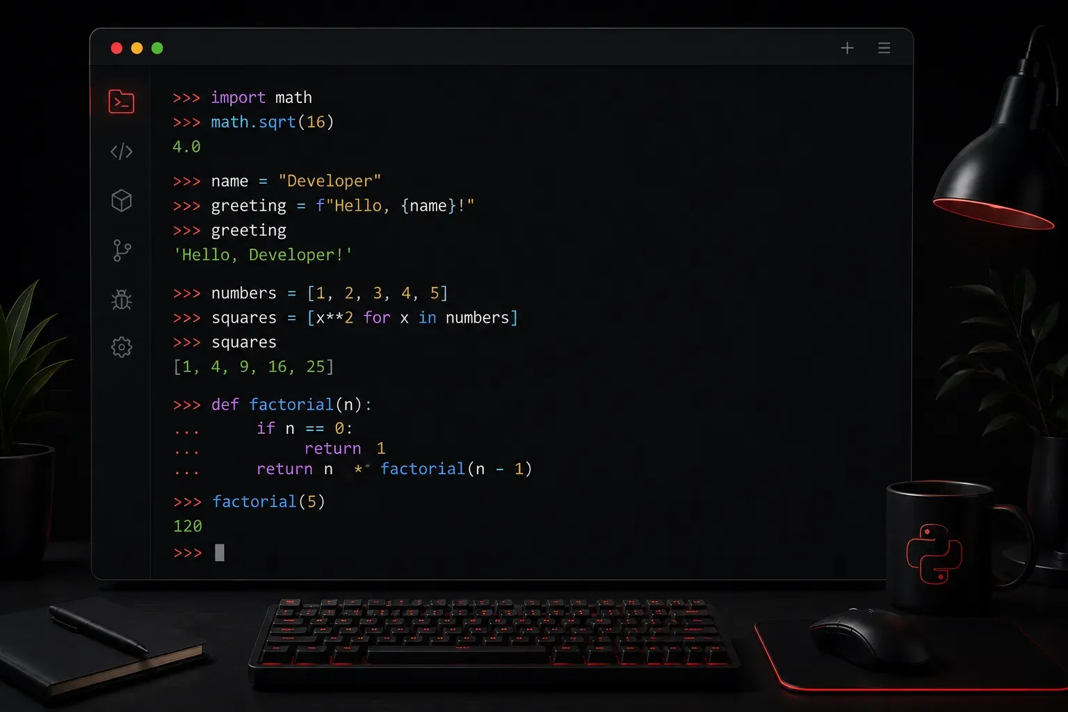 Understanding the Python Interactive Shell