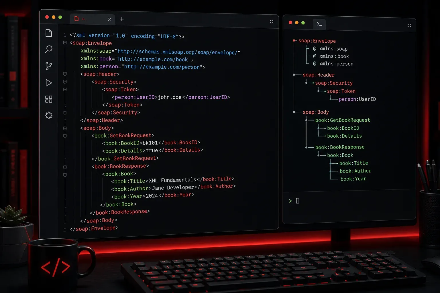 XML Namespaces Explained Simply