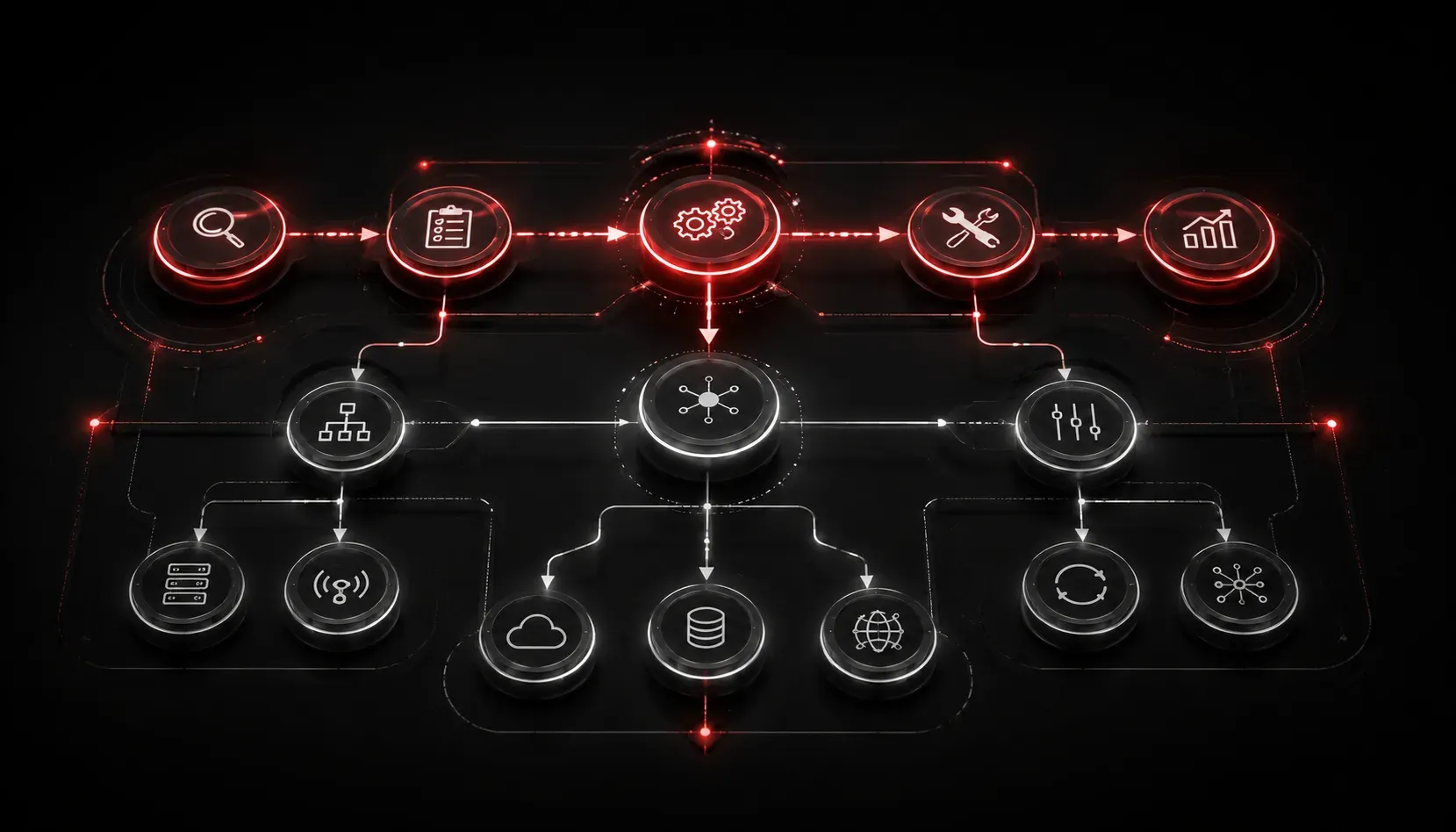 Comparing Different Network Process Models