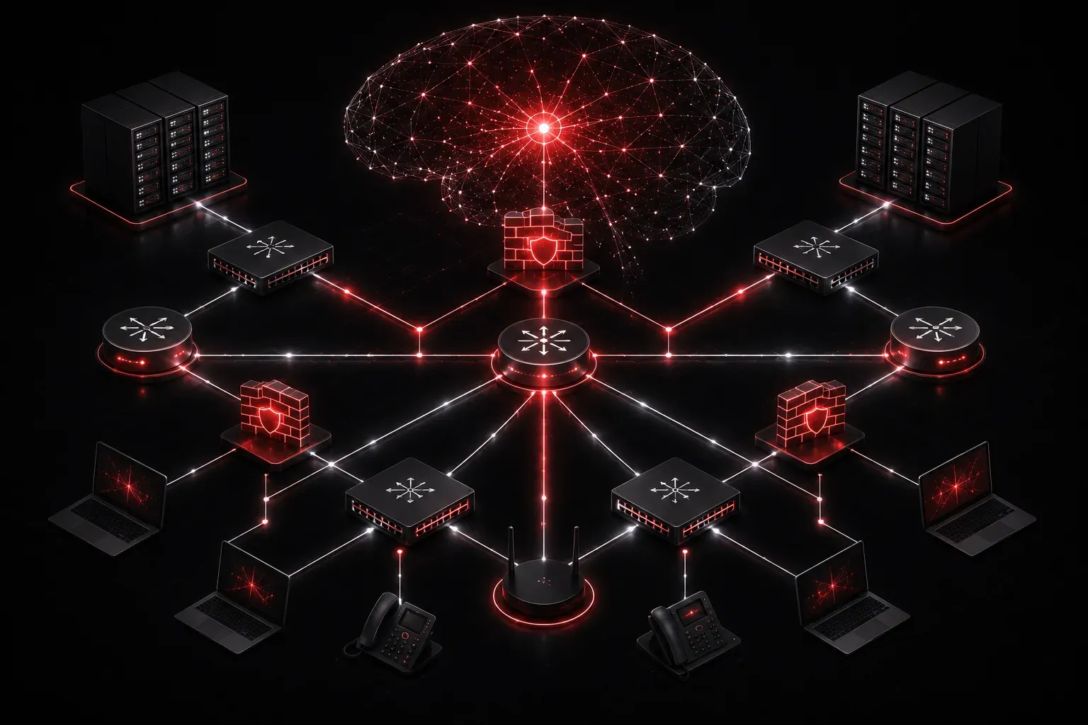 AI-Powered Image Generation for Network Diagrams