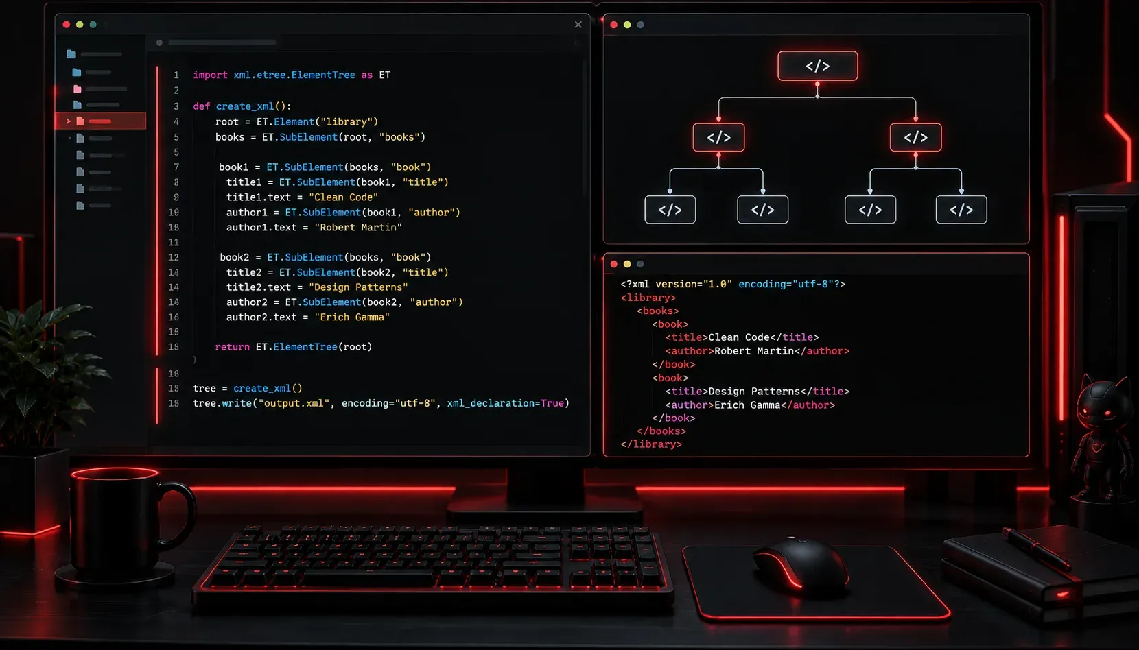Creating and Writing XML in Python