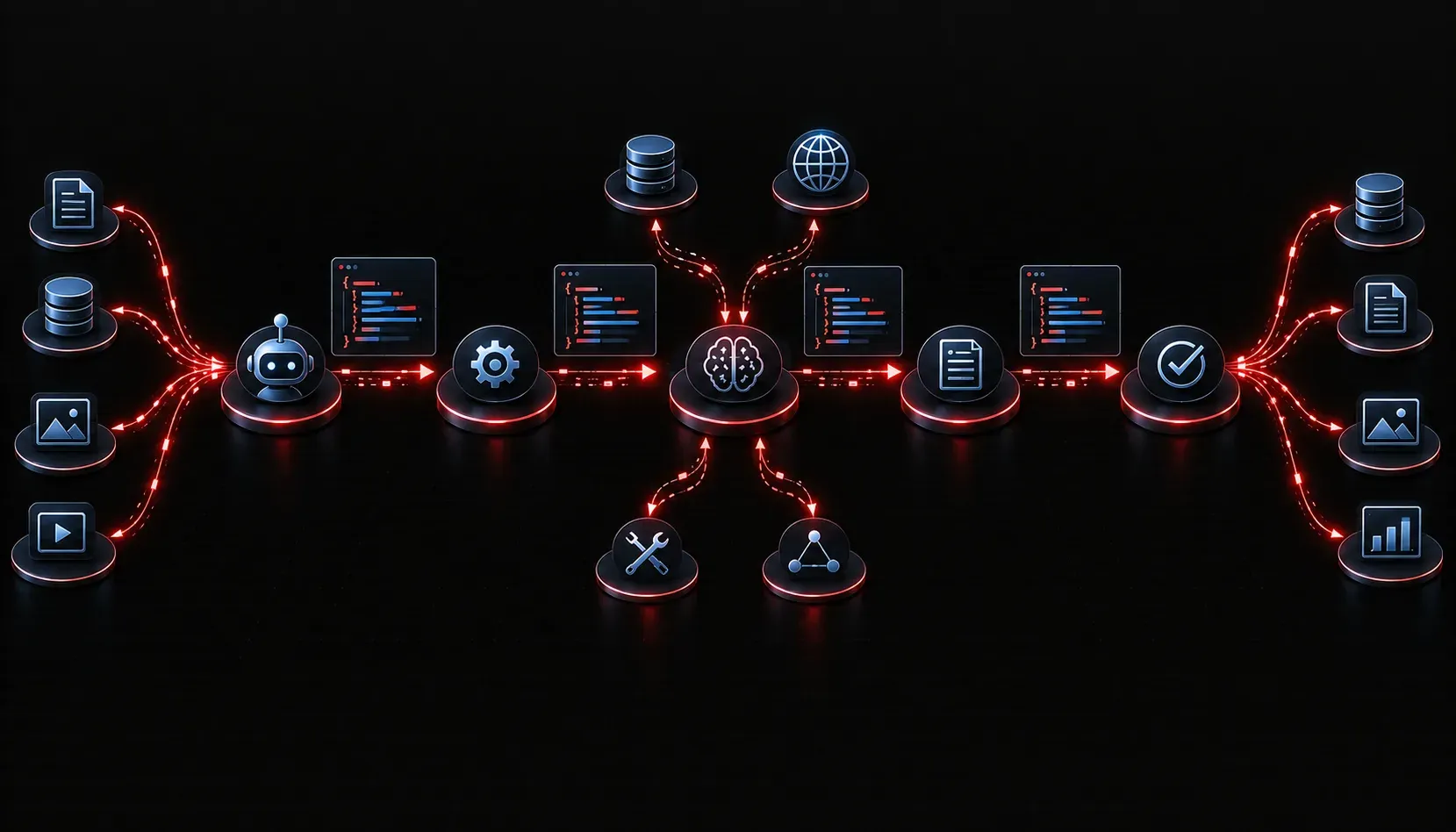 Mapping Data Between AI Agent Steps