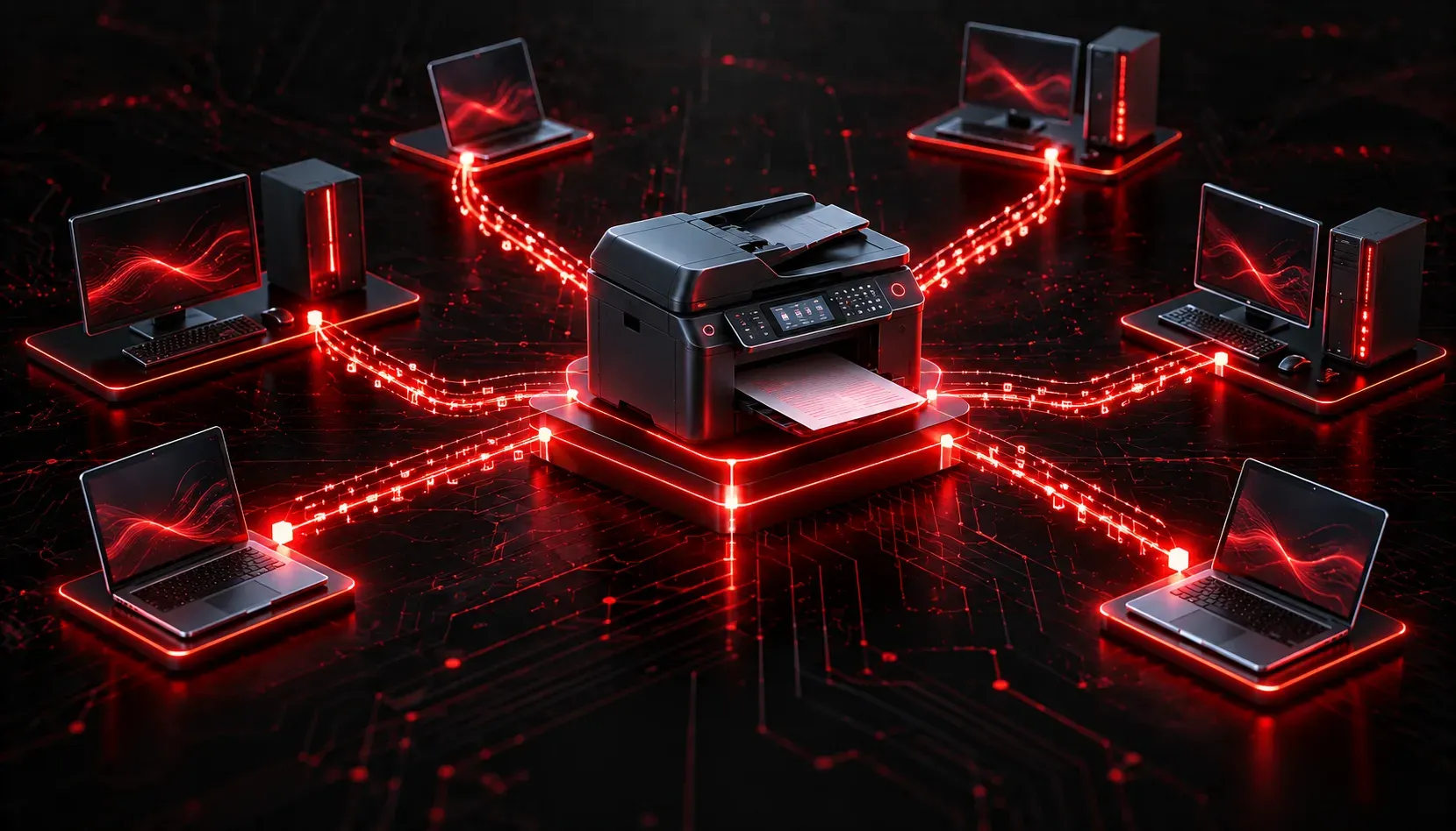 How Printers Connect and Function in a Network
