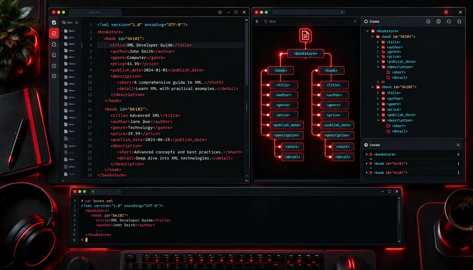 Parsing XML in JavaScript