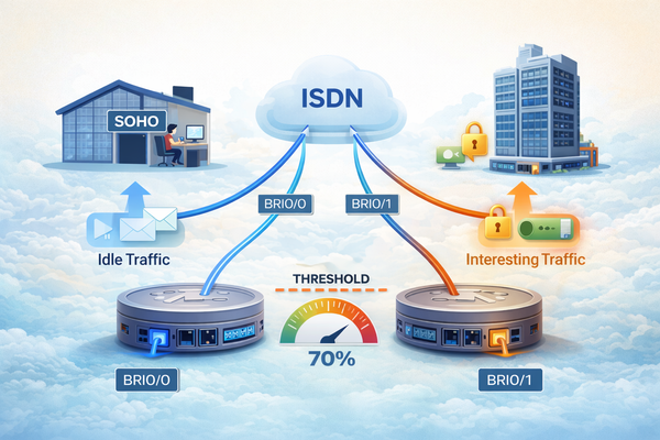 Configuring Basic ISDN with Interesting Traffic