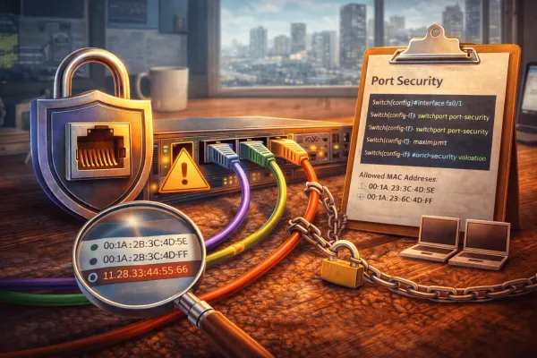 Port Security on a Cisco Switch