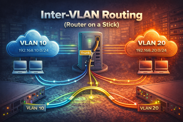Inter-VLAN Routing (Router on a Stick)