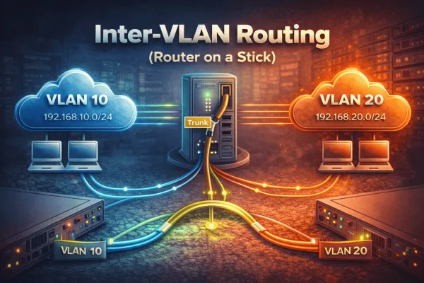 Inter-VLAN Routing (Router on a Stick)