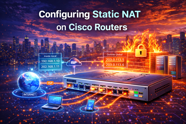 Configuring Static NAT on Cisco Routers