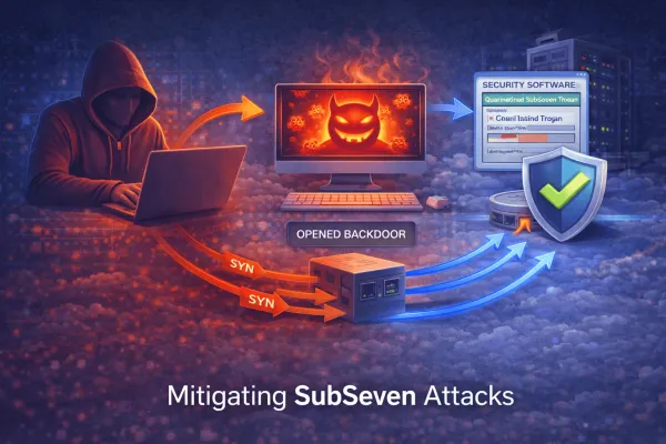 Mitigating SubSeven attacks