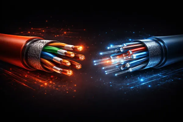 Wired Networks: Copper and Fiber Explained