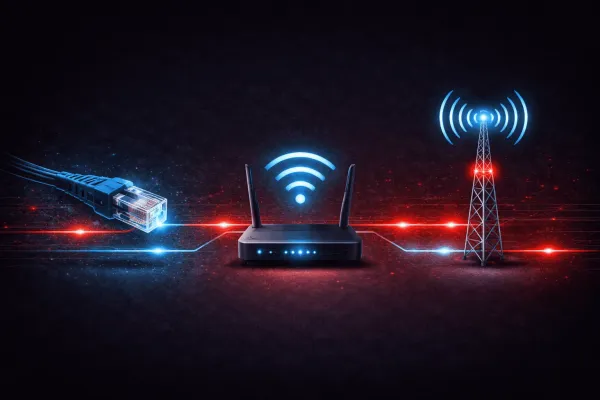 What are Wi-Fi, Cellular, and Wired Networks?