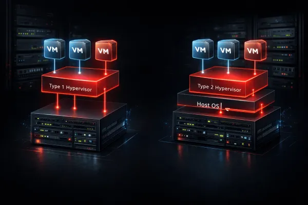 Hypervisor Type 1 vs Type 2: Key Differences and Use Cases
