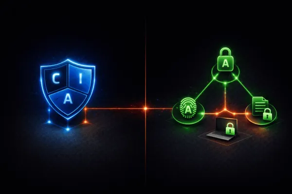 CIA Triad vs AAA Framework: Key Differences
