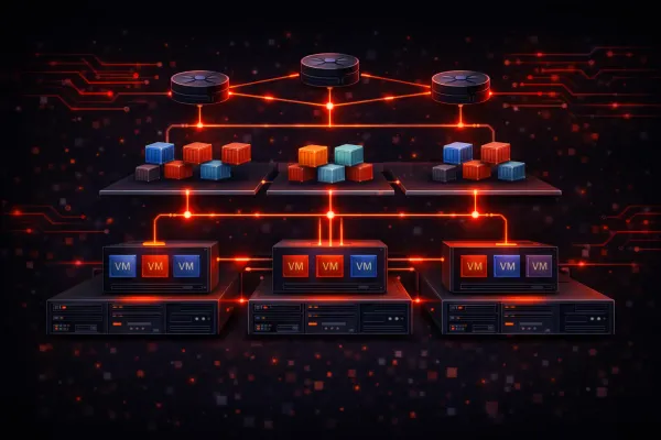Virtualization in Networking: How Server Virtualization, Containers, and VRFs Work Together