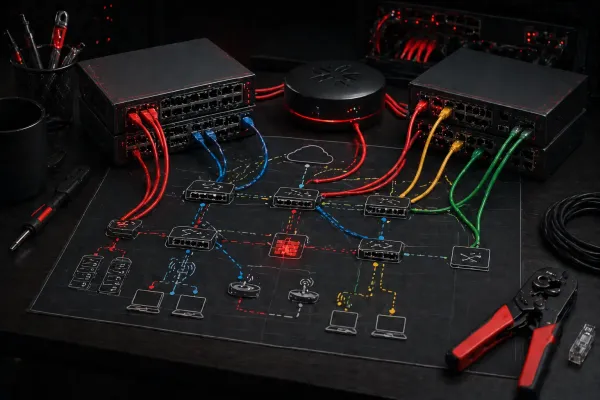 How to Use Patch Cables with Network Diagrams