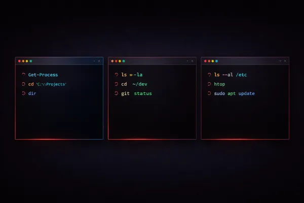 Opening a Terminal: Windows, macOS, and Linux