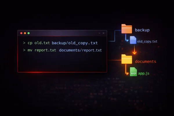 Copying and Moving Files in Bash
