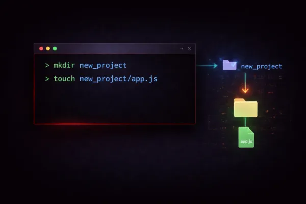 Creating and Deleting Files and Folders in Bash