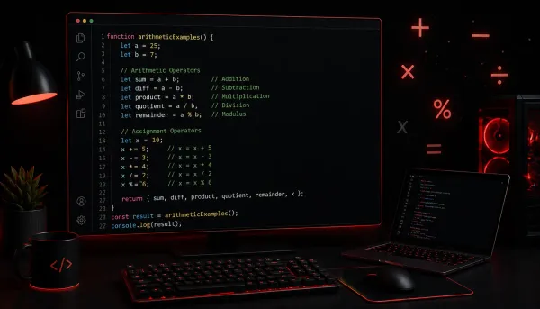 JavaScript Arithmetic and Assignment Operators
