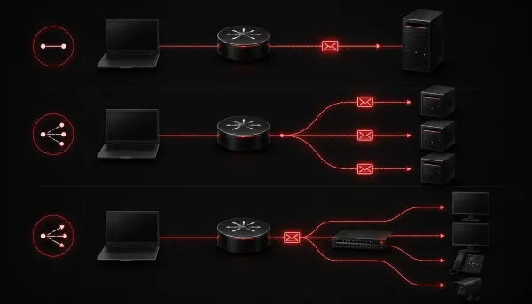 Comparing IPv6 Unicast, Anycast, and Multicast