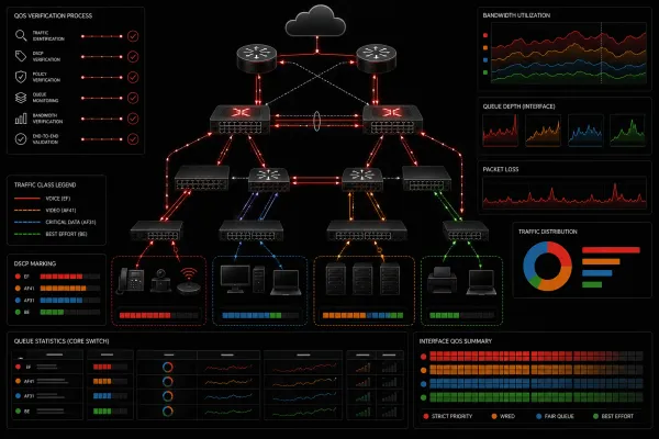 QoS Configuration Verification Techniques for Network Engineers