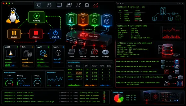 Managing Virtual Machines: Disk Operations and VM States