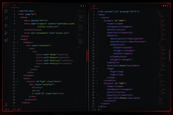 XML vs HTML: What Is the Difference